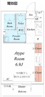 リブリ大倉山【3階】の間取り