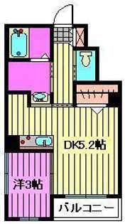 じゅりん彩華【2階】の間取り