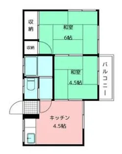 島崎荘【2階】の間取り