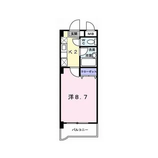 ソレイユ・ヒロ・上水前寺【3階】の間取り