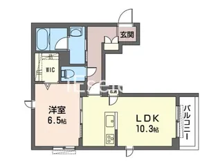 プロフィットルミエール【2階】の間取り