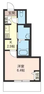 シャルマン泉町【1階】の間取り