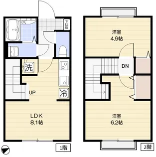 東京都国分寺市本町4【一戸建】の間取り