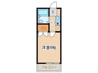 サンハイツ【2階】の間取り