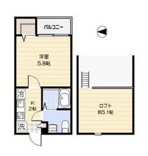 エスカリエ・ルージュ【3階】の間取り