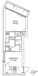 東京都目黒区祐天寺2【マンション】の間取り