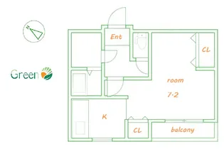 Shuna台町【1階】の間取り