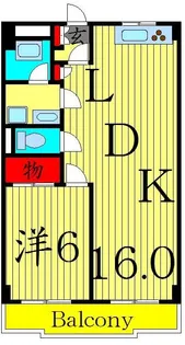 パークサイド東和【2階】の間取り