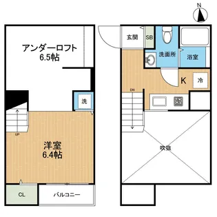 マルスヴァンサンクkumamoto【1階】の間取り
