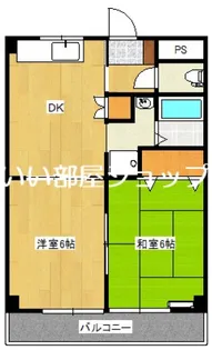 コーポウィッティー【3階】の間取り