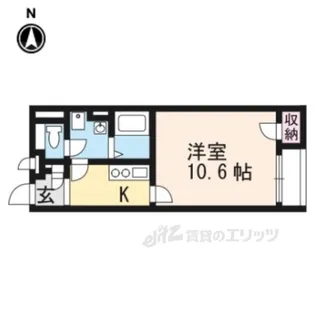 レオネクスト阿星【1階】の間取り