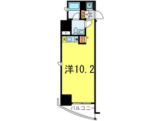 MFPR代々木タワー【10階】の間取り