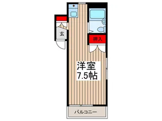 メゾン穂高【1階】の間取り