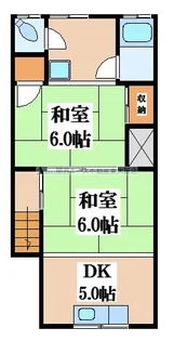 八軒家【2階】の間取り