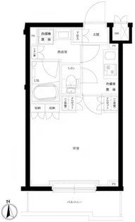 ルーブル川崎宮前平【1階】の間取り