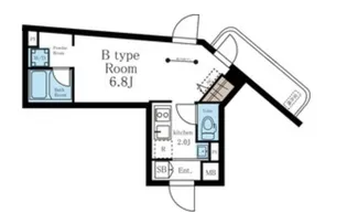 アイディ御殿山ヒルズファースト【2階】の間取り