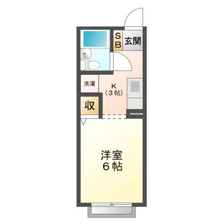 グランメール鈴鹿【2階】の間取り