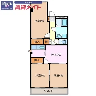 SummerWind【1階】の間取り