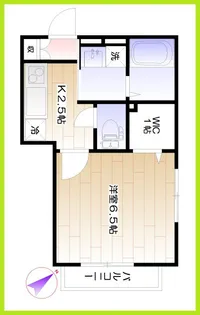 マーレ・サッピア中央林間【1階】の間取り