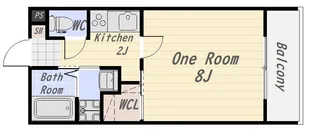 NJ谷山駅前【4階】の間取り