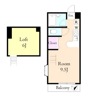 ピアセンテ和光II【2階】の間取り