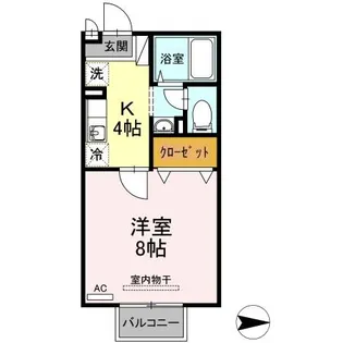 コンフォール【2階】の間取り