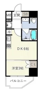 ESーGRANDE木場公園【4階】の間取り