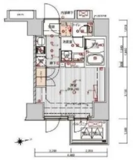 プレシャスハーモニー八王子【4階】の間取り