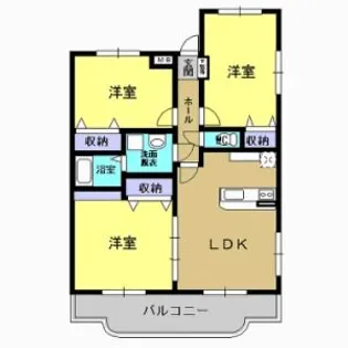 Y&MアグリザードII【3階】の間取り