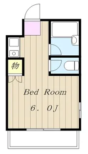 ウエルステイ生田【4階】の間取り