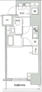 ヴェルステージ蒲田駅前【7階】の間取り