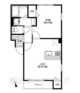 アルタイル大倉山【3階】の間取り