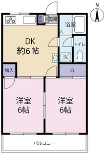 ヴェール南大泉【1階】の間取り