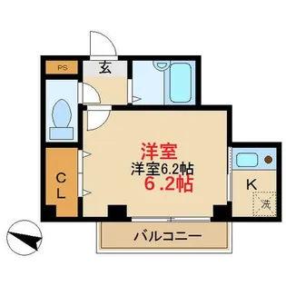 ルラシオンII【3階】の間取り