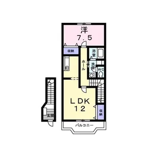ス・ルポゼ【2階】の間取り
