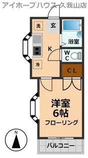 プティ・メゾン【1階】の間取り