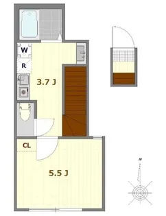 ミモザ哲学堂【2階】の間取り