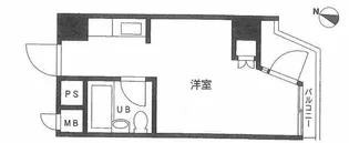 パレ・ドール乃木坂【4階】の間取り
