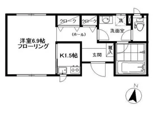 アルチェ杉並【1階】の間取り