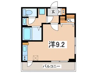 リバービュー横浜【4階】の間取り