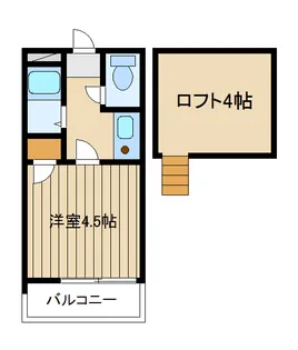 M8(エムエイト)【1階】の間取り