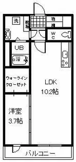 ニューステーションホテルレジデンス【8階】の間取り