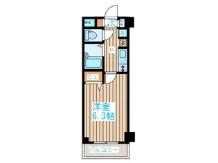 レジディア上落合の間取り