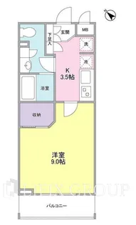 ZX minami-Otsuka【3階】の間取り