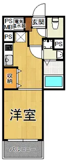 Shell Pool5【1階】の間取り