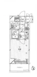 ルーブル大森九番館【4階】の間取り