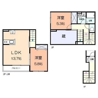 SUNNY COURT L【2階】の間取り