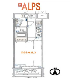 SHOKEN Residence横浜WEST【2階】の間取り
