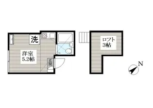 グレース北千住【1階】の間取り