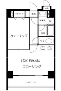 アンティニティ アヤセ【7階】の間取り